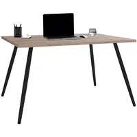 VCM Schreibtisch Schreibtisch Bürotisch Computertisch Salia 138x80 braun