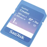 SanDisk Creator R280/W150 SDXC 1TB, UHS-II U3, Class 10