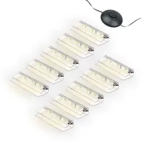Kalb LED Glaskantenbeleuchtung LED Glaskantenbeleuchtung Clip Set 3000K/5000K Transparent