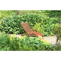 Gardenson Sonnenliege Holz Alaska ca. 60x145 cm geölt