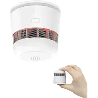 VisorTech Mini-Rauchwarnmelder Weiß 10 Jahre Batterie