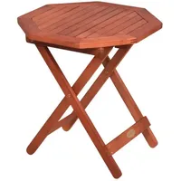 Gardenson Gartentisch Holz Mayfield ca. 46x48 cm klappbar,
