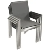 DEGAMO Melbourne Gartenstuhl 55 x 56,5 x 87 cm