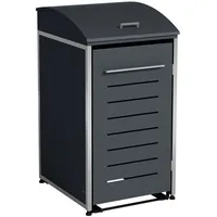 DEGAMO DEGAMOMülltonnenbox 1er KIEL 72x83x136cm für Tonnen 120 und