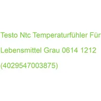 TESTO NTC Temperaturfühler für Lebensmittel grau