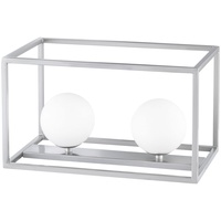 WOFI Schreib Tisch Lampe Käfig Beistell Kugel Leuchte Lese