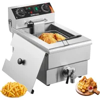 Vevor kommerzielle Fritteuse 9 L Edelstahl
