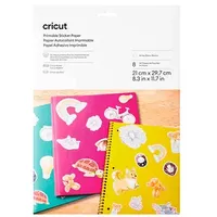 Cricuttm bedruckbares Aufkleberpapier für Schneideplotter weiß 21,0 x 29,7
