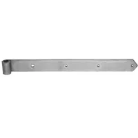 Pollmann Tor-Ladenband Ende spitz für Dorn10mm,500mm Eisen, galv. hell