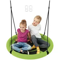 Aiyaplay Kinderschaukel Grün, Metall, 98x98 cm Outdoor Spielzeug