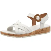 TAMARIS Sandalette Damen, Bequem weiß,EU 41