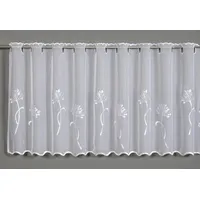 Sehlbach Gardine Bistrogardine Voile Stickerei Pusteblume, (1 St.), mit