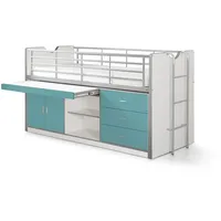 58 aufm Kessel HOCHBETT Kalinda 207x116x96 aus Holzwerkstoff+Metall in
