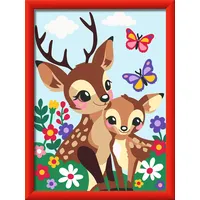 Ravensburger Fröhliche Hirsche 1 St. Malen nach Zahlen bunt