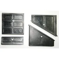 SCHEPPACH 4x Woodster LV 60 Gleitplatten Führungsplatten Holzspalter Oben