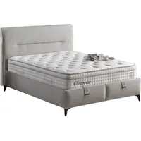 Villa Möbel Bett Set Victoria 90x200 Hellgrau, Bett Set