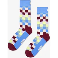 Happy Socks Socken mit Motiv-Stitching Modell Dizzy Check Sock