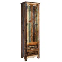 MASSIVMOEBEL24.DE Garderobe Nature of Spirit aus indischem Altholz, Garderobenschrank