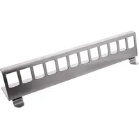 InLine Keystone SNAP-In Metall-Modulhalter, 12-fach für Hutschiene