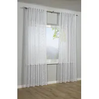 Sehlbach Gardine »Schal Dolly-Voile Ranke«, (1 St.), mit Gardinenband