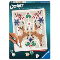 Ravensburger CreArt Malen nach Zahlen 1 St. Weihnachtlicher Hirsch