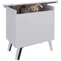 VCM Holz Sitztruhe Sitzbank Truhe Bosula L