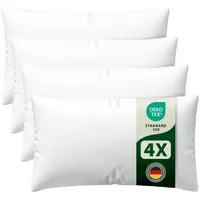 Blumtal Kissenfüllung 40x80 cm 4er - Oeko-TEX zertifizierte Füllung
