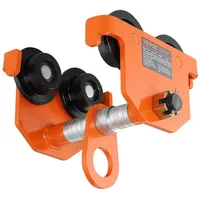 Vevor Laufkatze 3Tonnen Tragfähigkeit Hallenkran 63,5-203,2mm Einstellbare Breite Kran