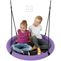 Aiyaplay Kinderschaukel Metall, Netzstoff , 98x98 cm Outdoor Spielzeug
