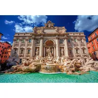Castorland Castorland C-152230-2 Trevi-Brunnen Rom, Italien, Barockstil, Reisepuzzle, italienische