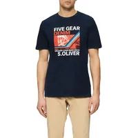 S.Oliver T-Shirt - blau - L