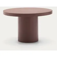 Kave Home Esstisch Aiguablava Ø 120 cm Zement Orange