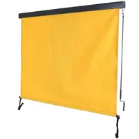 MCW Seitenmarkise 180 x 250 cm Gelb Textil
