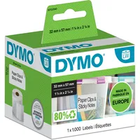 Dymo Vielzweck-Etiketten 32 x 57 mm weiß 1000 St.