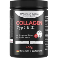 Exvital Collagen Pulver von Schweizer Alpenkühen aus Grasfütterung 400