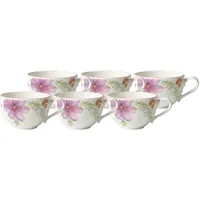 Villeroy & Boch Mariefleur Basic Kaffee Obertasse 6er Set