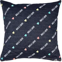 PAD Dekokissen PAD "Bulli Love", blau (dunkelblau), B:50 L:50,