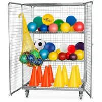 Sport-Thieme Materialwagen Medi 120x182x80 cm