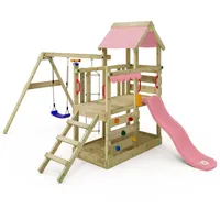 Wickey Spielhaus Spielturm TurboFlyer mit Schaukel & Rutsche, Kletterturm