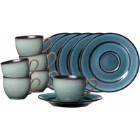Ritzenhoff & Breker Bali Espressotassen mit Untertassen 90 ml