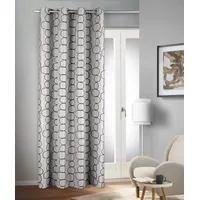 Homing Vorhang »Salma« Ösen 1 Stk. tlg. Fertigschal, grau