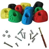 Sport-Thieme Klettergriff-Set Ziffern Mit Befestigungsmaterial für Outdoor-Kletterwand