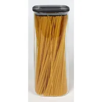 Buri Vorratsglas 8x Vorratsglas 2,1L Transparent Gefäße Box Behälter