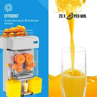 Royal Catering Orangenpresse - elektrisch - automatisch - 200