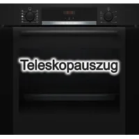 Bosch Serie 4 HQA334EB3 71l Multifunktionsofen - Black