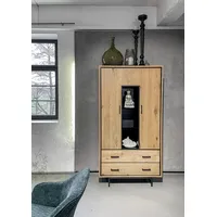 GUTMANN FACTORY Vitrine GUTMANN FACTORY, beige (natur), B:100cm H:190cm