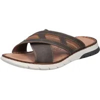 Rieker Herren 25252 Pantolette, Braun, 46 EU