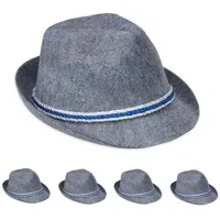 Relaxdays Trachtenhut Bayern blau/grau/weiß One Size
