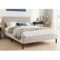 Home collective Polsterbett 140x200 und 160x200 cm mit Lattenrost