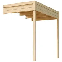 Weka für Gartenhaus Batu 2 naturbelassen 150 x 250